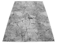 Grey Miami 0129G frise rug