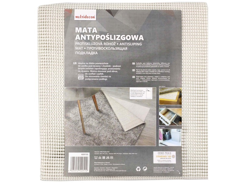 Uniwersalna mata antypoślizgowa siatka pianka