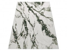 Dywan nowoczesny Stone marmur zielony glamour
