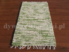 Dywanik bawełniany tkany dwustronny zielony