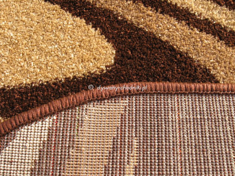 Dywan Karmel COFFEE koło brąz