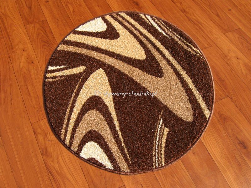 Dywan Karmel COFFEE koło brąz