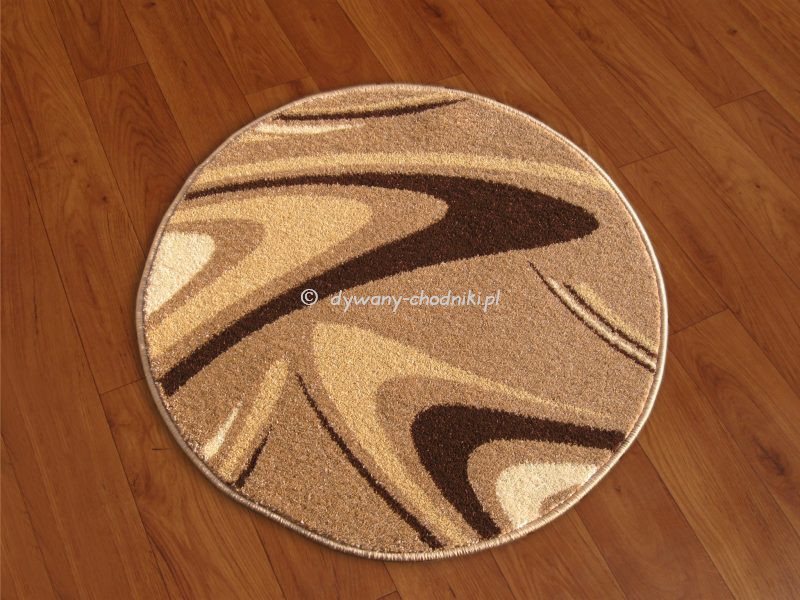 Dywan Karmel COFFEE koło orzech