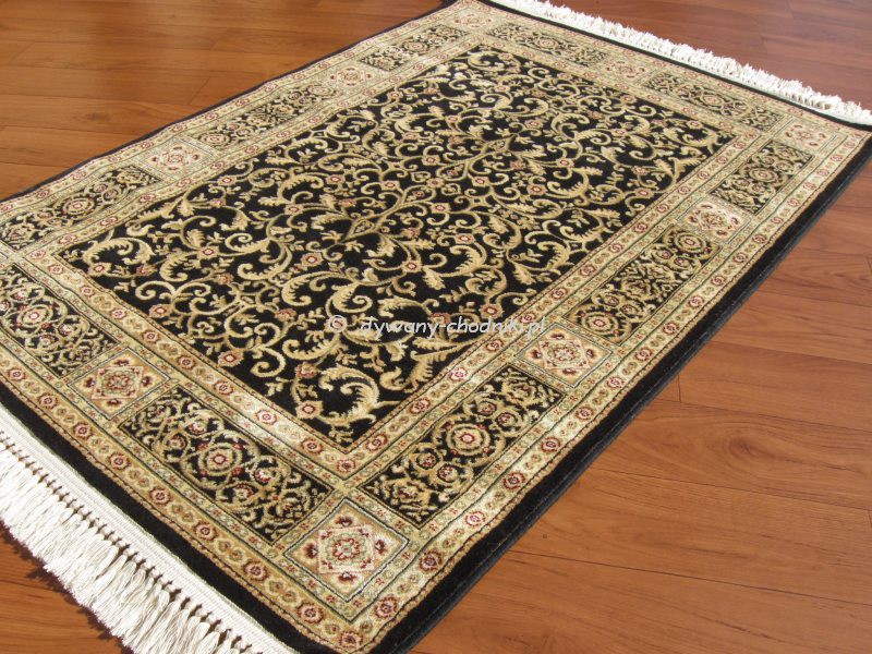 Dywan Visconti 1917 czarny jak jedwab