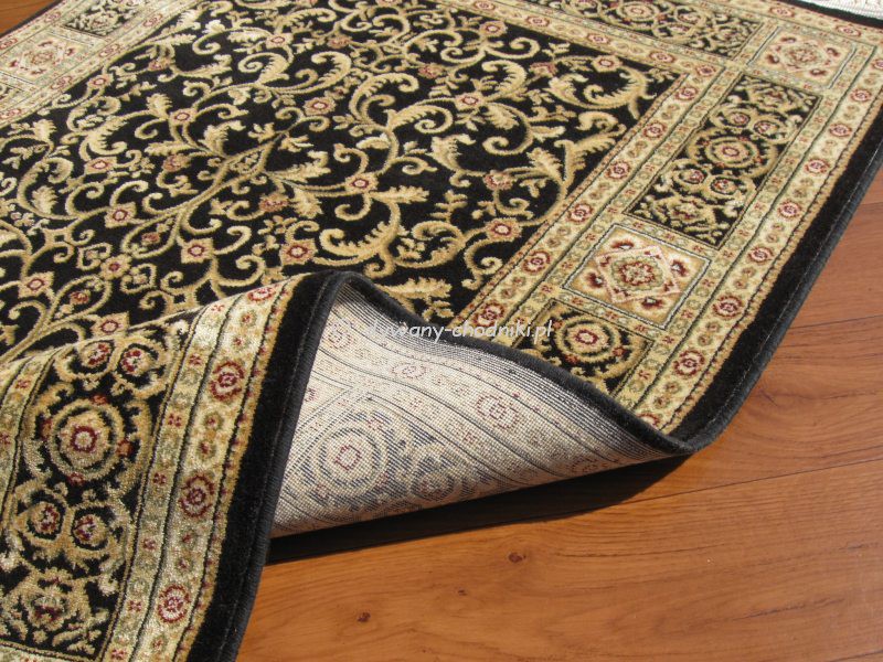 Dywan Visconti 1917 czarny jak jedwab