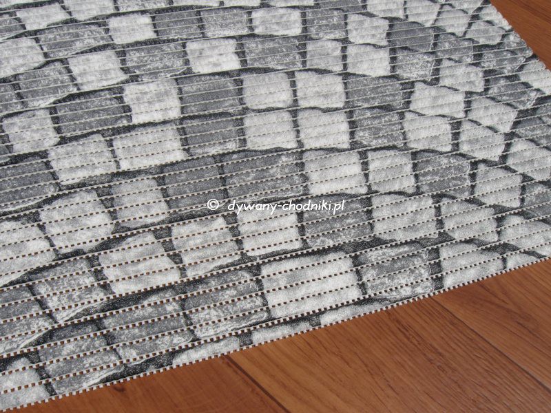 Mata łazienkowa SYMPATEX antypoślizgowa 533 szara