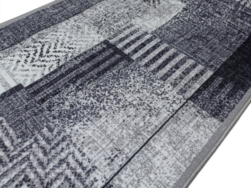 Chodnik antypoślizgowy na metry Essenza 19 szary podgumowany do kuchni