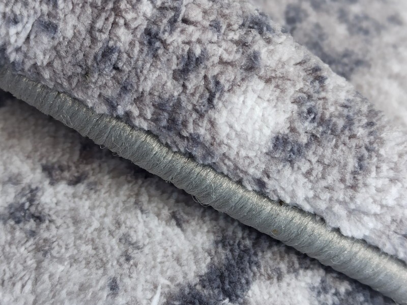 Chodnik dywanowy antypoślizgowy Marble 19 szary