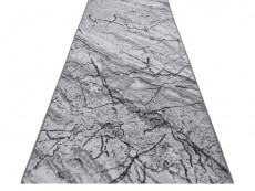 Chodnik dywanowy antypoślizgowy Marble 19 szary