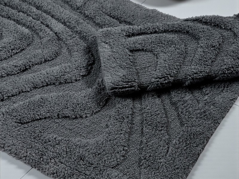 Komplet dywaników łazienkowych Boston 11 grafit