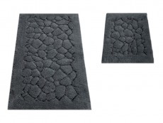 Komplet dywaników łazienkowych Boston 10 grafit