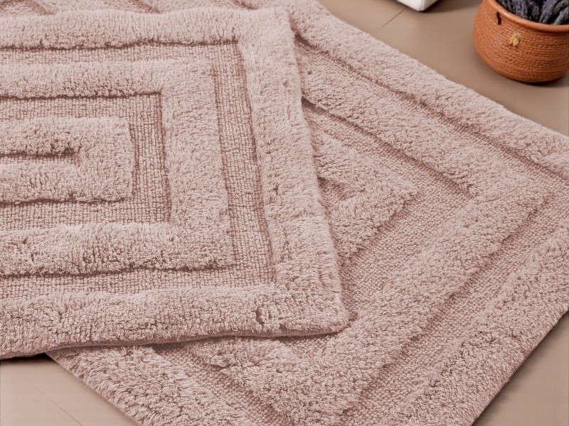 Komplet dywaników łazienkowych Boston 13 pink