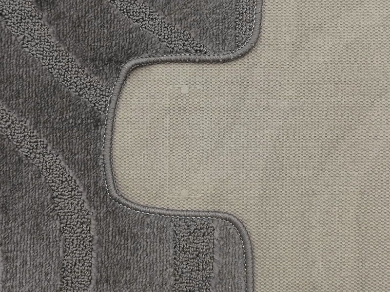 Dywaniki do łazienki antypoślizgowe Symphony opal grey