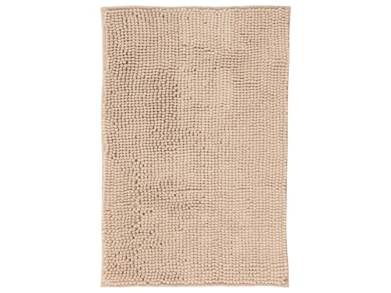 Dywanik łazienkowy do prania Chenille soft beżowy