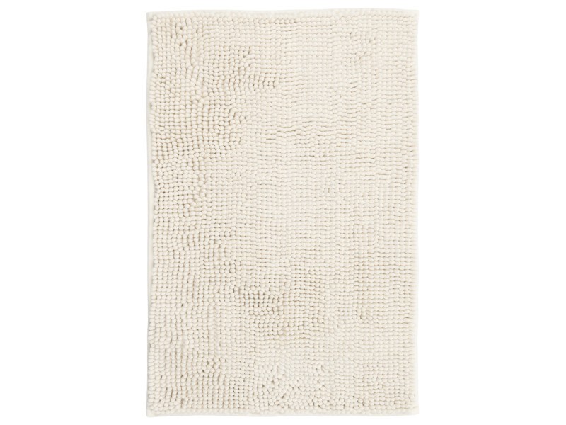 Dywanik łazienkowy do prania Chenille soft ivory