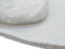 White Bellarossa shaggy rug
