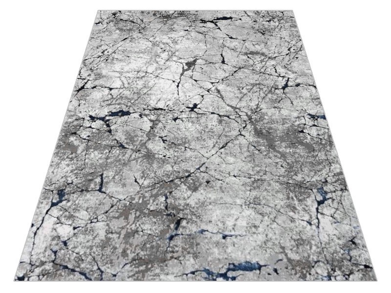 Dywan nowoczesny do salonu Luna 4695B 21 cream/blue marmur