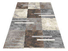 Grey/dark vizon 7428B Olympos friese rug