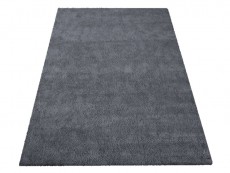 Anthracite Cosy 01 polypropylene shaggy rug
