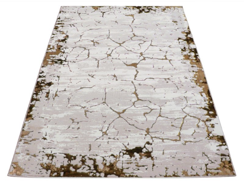 Dywan do salonu glamour Berfin Allianz 6308 beige marmur