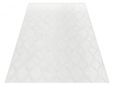 Dywan pluszowy 3D Jaquard New kwadraty ivory