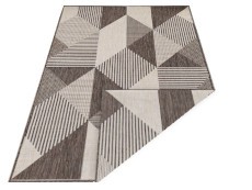 Dywan sznurkowy dwustronny Zara 16 brązowy outdoor