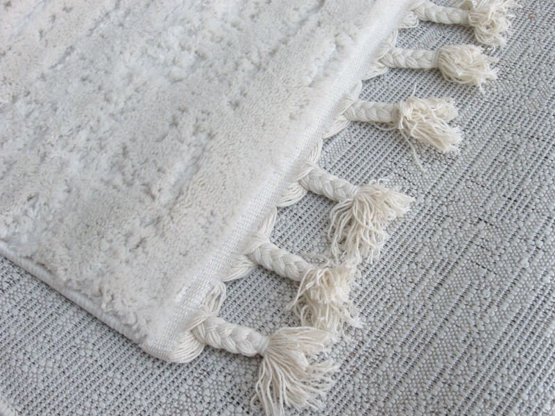 Dywan shaggy miękki boho Siena 8425A bone papatya
