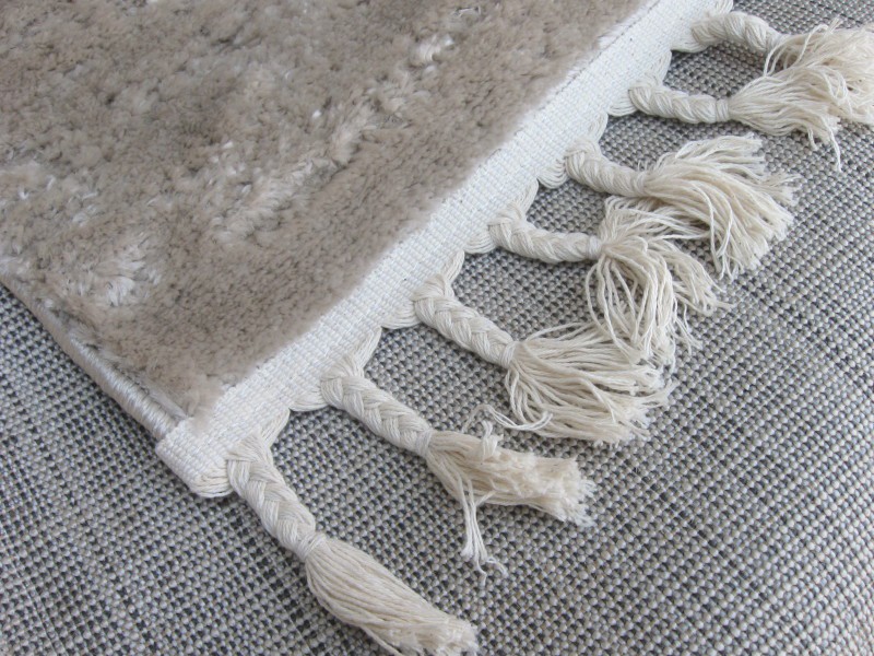 Dywan shaggy miękki boho Siena 8425A beige shrink