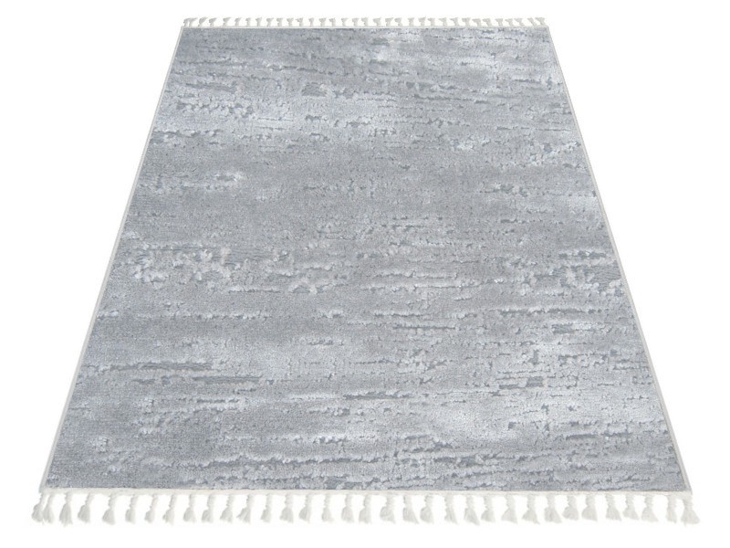 Dywan nowoczesny shaggy miękki boho Siena 8425A grey do salonu