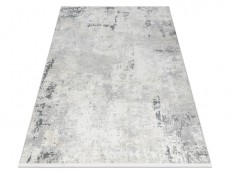 Dywan z frędzlami Duke 51378 kremowy szary beton