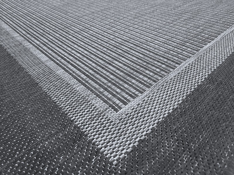 Dywan sznurkowy antypoślizgowy EQOS 0001 grey