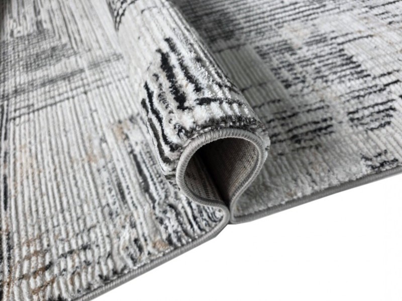 Dywan Oman 632 gray antrasit nowoczesny do salonu