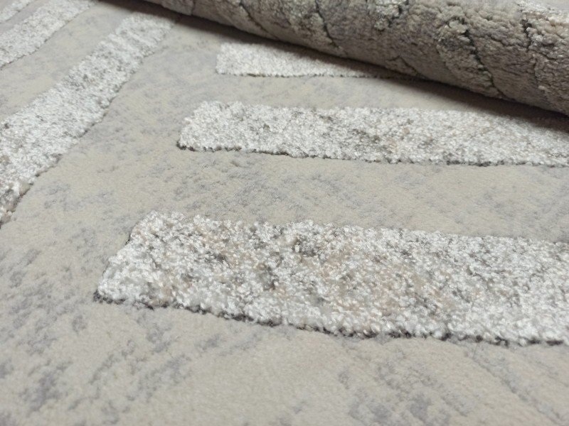 Dywan nowoczesny Milano P295A sp.cream l.grey