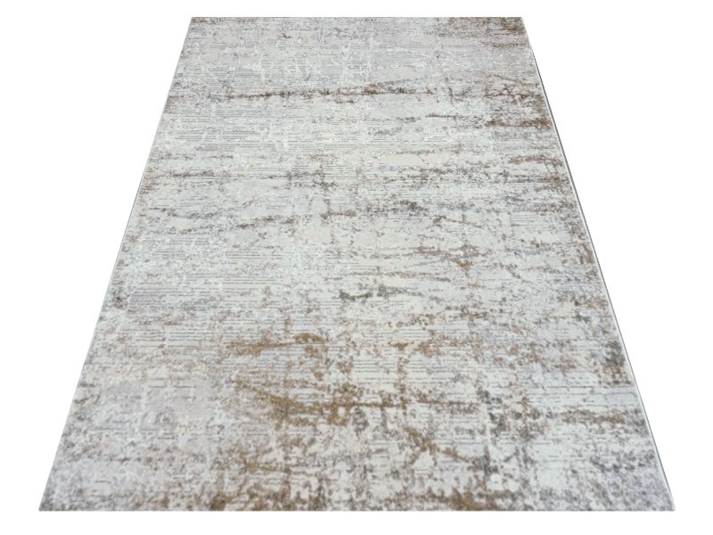 Dywan nowoczesny Milano P280A-BSS26 sp.cream/sp.silver błyszczący do salonu