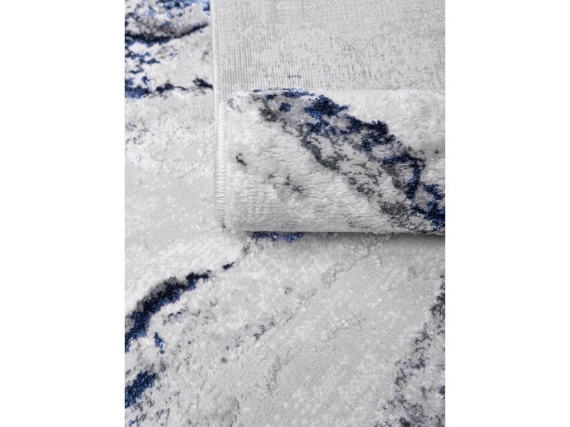 Dywan nowoczesny Stone marmur granatowy glamour