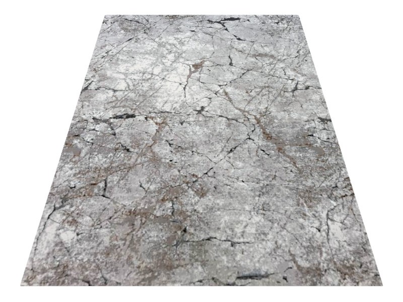 Dywan nowoczesny do salonu Luna 4695B 24 cream/dark grey marmur