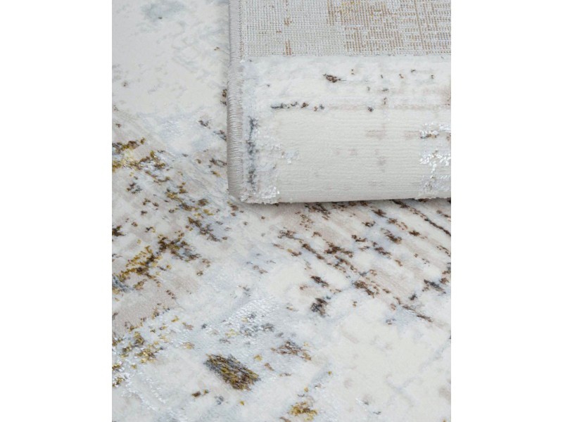 Dywan nowoczesny Creation abstrakcja beżowy błyszczący