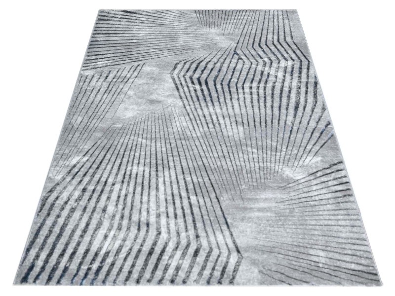 Dywan nowoczesny Grece abstrakcyjny szary