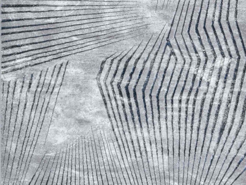 Dywan nowoczesny Grece abstrakcyjny szary