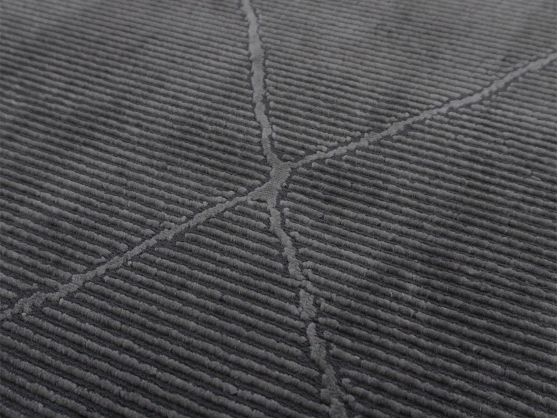 Dywan Zurich 1903 dark grey minimalistyczny