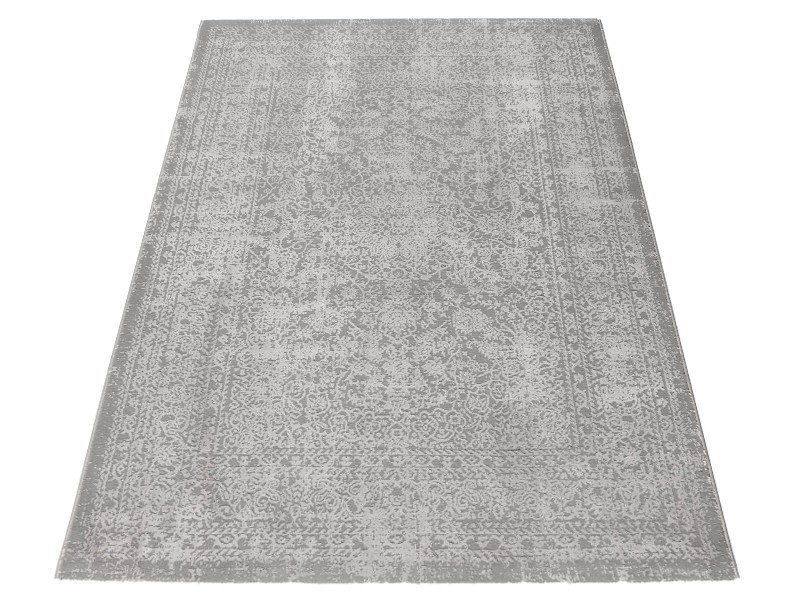 Dywan vintage Signo przecierka klasyk szary do salonu