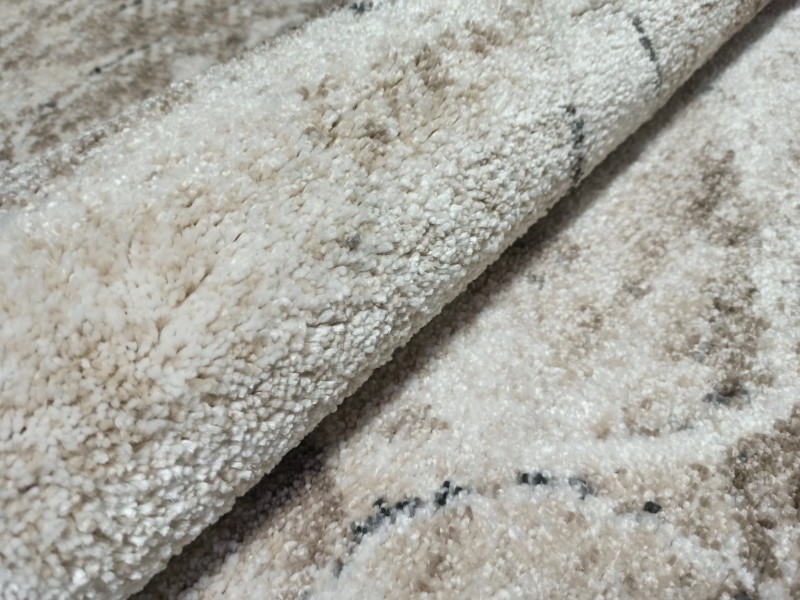 Dywan nowoczesny Soft Q295A BSN61 l.beige / white