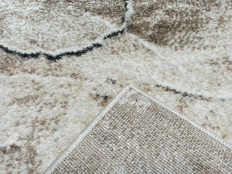 Dywan nowoczesny Soft Q295A BSN61 l.beige / white