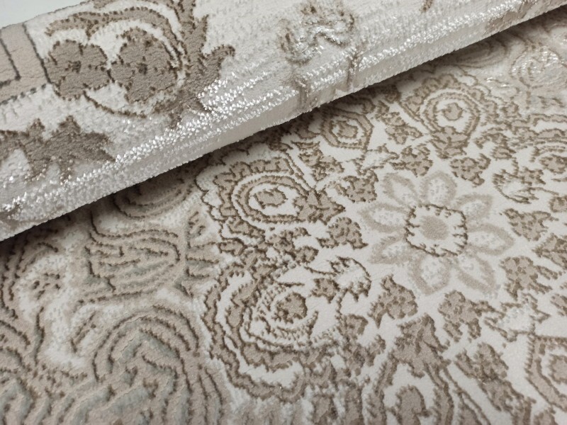 Dywan glamour Luna Z166B light beige vizon