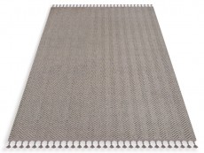 Dywan nowoczesny Linea5 boho szarobeżowy geometryczny