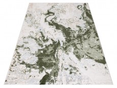 Dywan nowoczesny Stone kamień zielony glamour