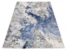 Dywan nowoczesny Stone kamień niebieski glamour