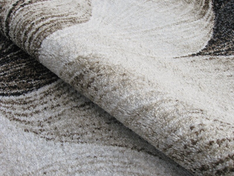 Dywan nowoczesny Fuly 0078A 32 dark beige/light bej beżowy abstrakcyjny