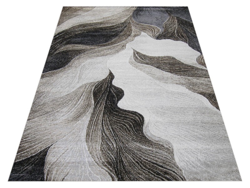 Dywan nowoczesny do salonu Fuly 0078A 32 dark beige/light bej beżowy abstrakcyjny