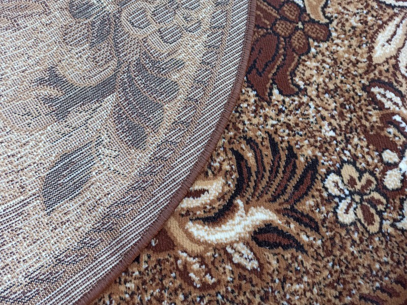 Dywan BCF 4773A brązowy klasyczny owalny